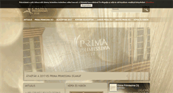 Desktop Screenshot of primissima.hu